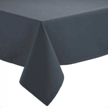 Nappe en coton recyclé anti-tâches Ombre brodée et personnalisée - Atelier deux points
