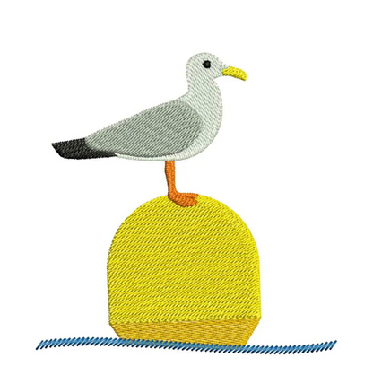 Motifs "Au bord de l'eau" reste du linge
